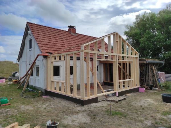 Holzrahmenbau auf Mellum