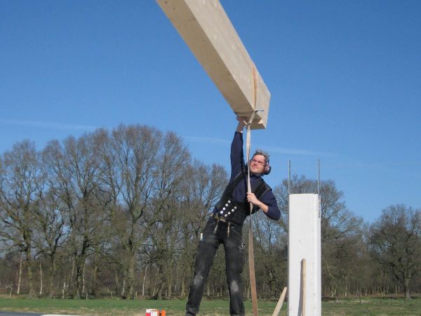 Holzbalken bewegen - Holzfreunde aus Oldenburg