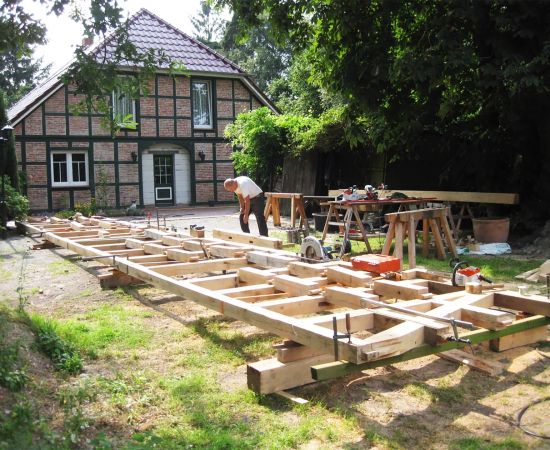 Bauarbeiten Fachwerk - Holzfreunde aus Oldenburg