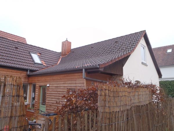 Flachdachgaube und Dachgeschoßausbau