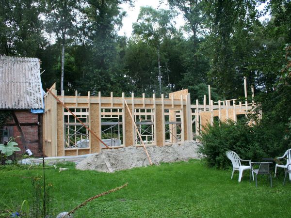 Holzrahmenhaus in Lohmühle bei Wildeshausen